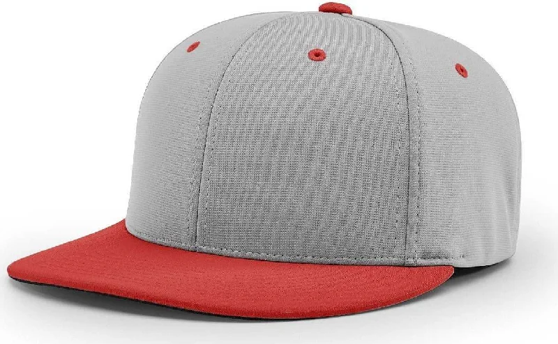 Richardson PTS20 Pulse R-Flex Cap -Grey Red