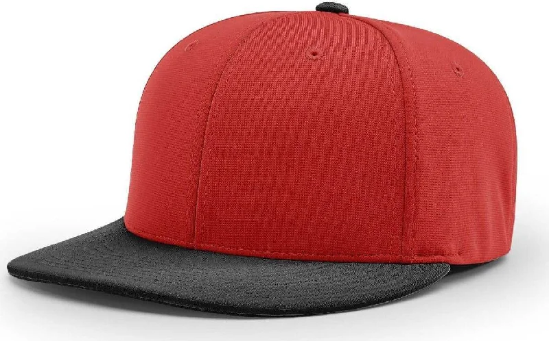 Richardson PTS20 Pulse R-Flex Cap - Red Black