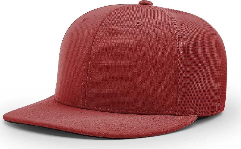 Richardson PTS20M Pulse/Mesh Back Cap - Cardinal