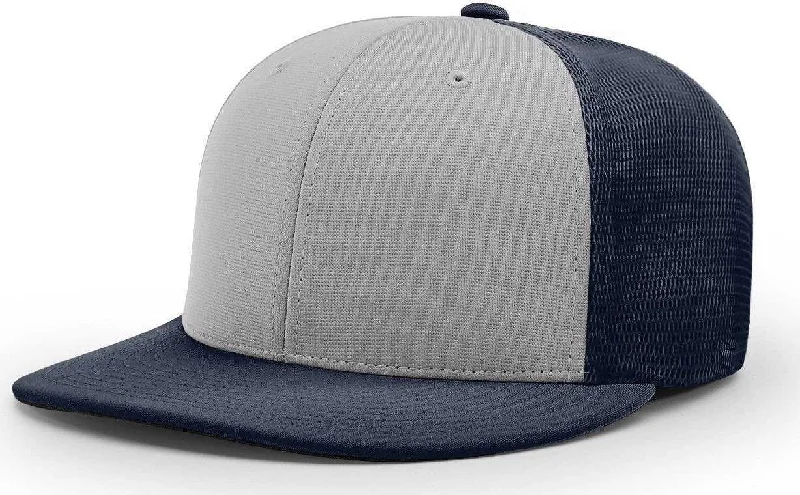 Richardson PTS20M Pulse/Mesh Back Cap - Gray Navy Alt