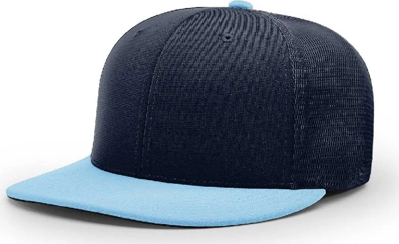 Richardson PTS20M Pulse/Mesh Back Cap - Navy Columbia Blue