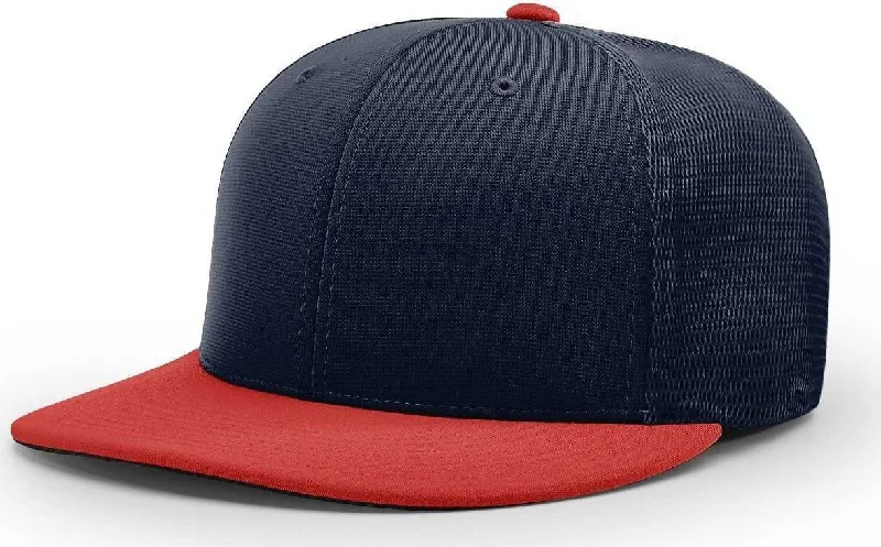 Richardson PTS20M Pulse/Mesh Back Cap - Navy Red