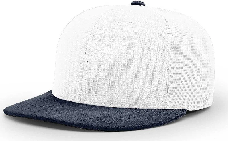 Richardson PTS20M Pulse/Mesh Back Cap - White Navy