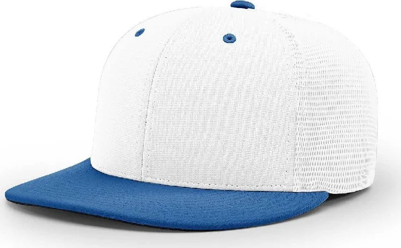 Richardson PTS20M Pulse/Mesh Back Cap - White Royal