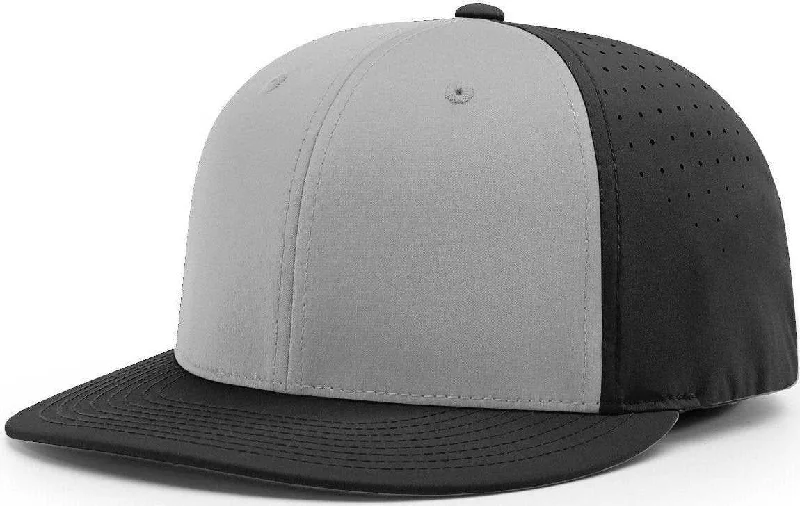 Richardson PTS30 Lite R-Flex Cap - Gray Black Alt