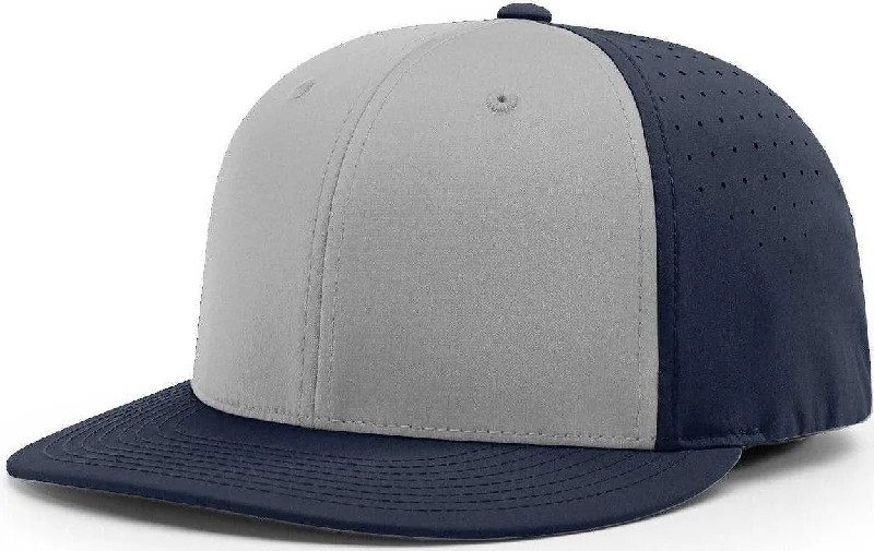 Richardson PTS30 Lite R-Flex Cap - Gray Navy Alt