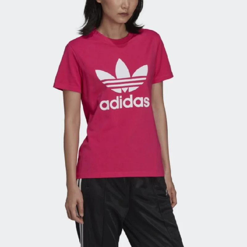 Adidas Adicolor Classics Trefoil Women Original T-Shirt Magenta