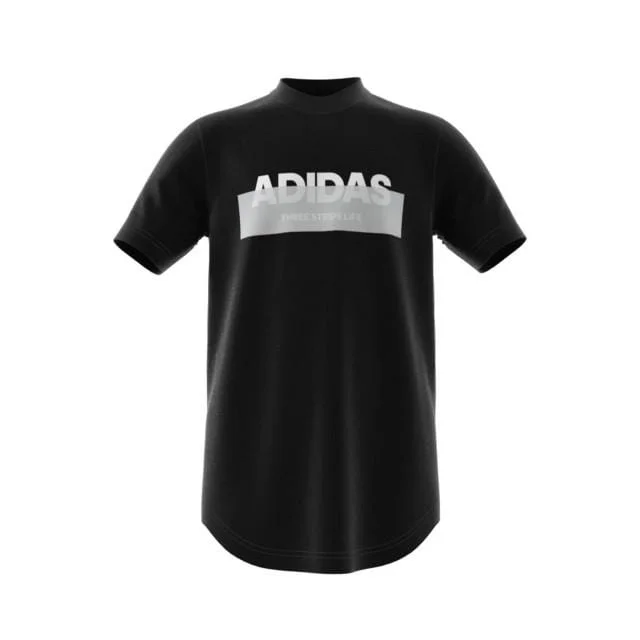 Adidas Boys' Not Sports Specific Id Lineage T-Shirts Black DV1646