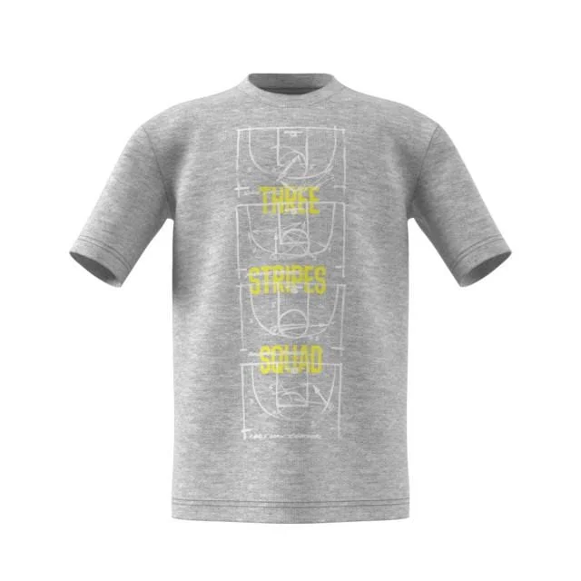 Adidas Boys' Not Sports Specific Id Stadium T-Shirts Grey  DV1687