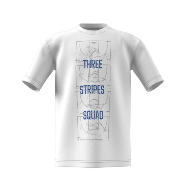 Adidas Boys' Not Sports Specific Id Stadium T-Shirts White DV1686