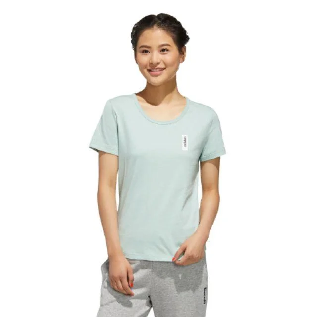 Adidas Brilliant Basics Tee Women Lifestyle T-Shirt Green Tint Fm6201