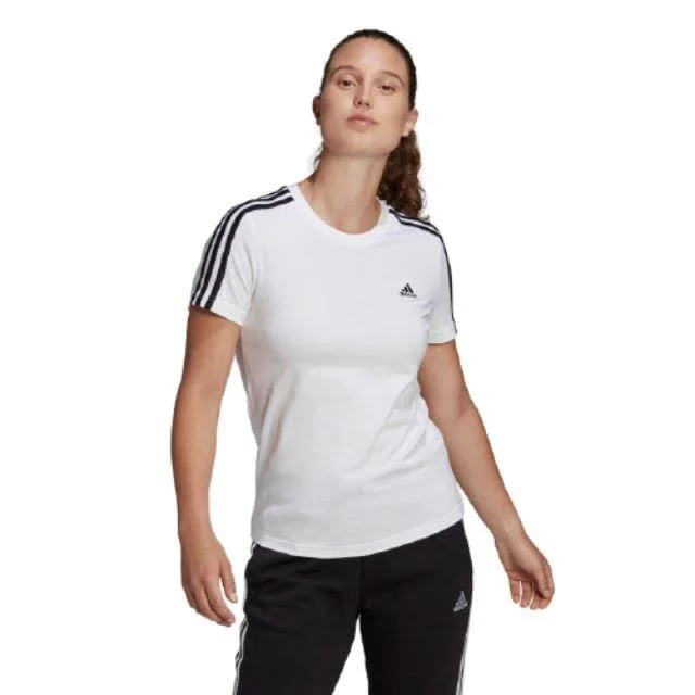 Adidas Essentials Women Lifestyle T-Shirt Black/White