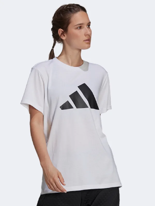 Adidas Future Icons Logo Graphic Women Sportswear T-Shirt White