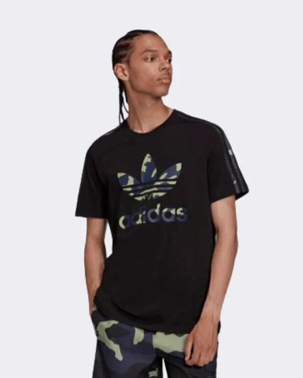 Adidas Graphics Camo Infill Men Original T-Shirt Black