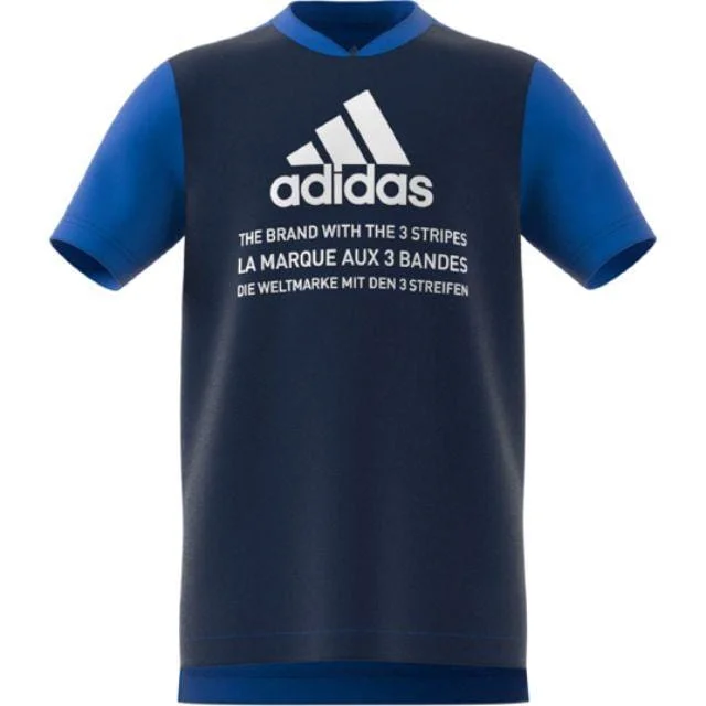 Adidas Jb Tr Tee V1  Kids-Boys Training T-Shirt Vivred/Black Fm1705