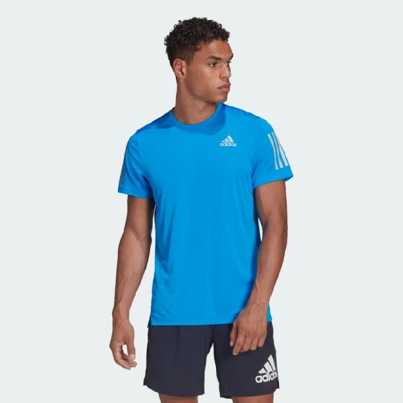 Adidas Own The Run Men Running T-Shirt Blue