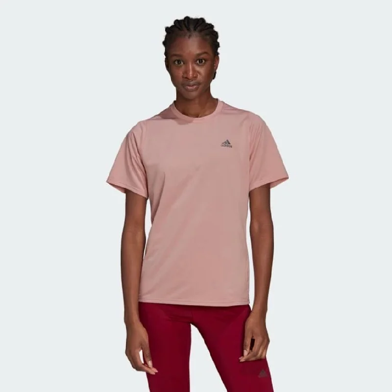 Adidas Run Icons Women Running T-Shirt Mauve