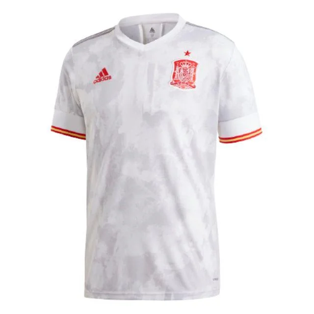 Adidas Spain Away Men Football T-Shirt White/Onix