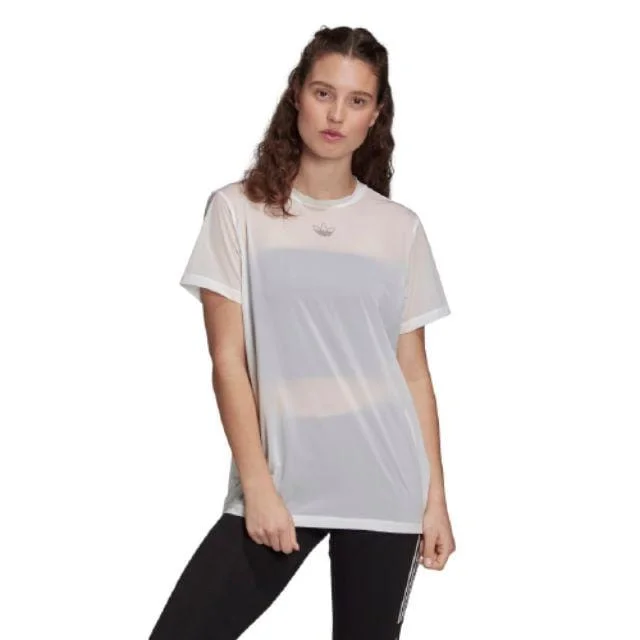 Adidas Tee Women Original T-Shirt White Fm1970