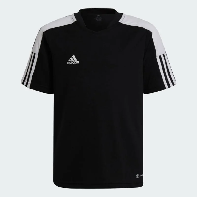 Adidas Tiro Essential Kids-Unisex Football T-Shirt Black