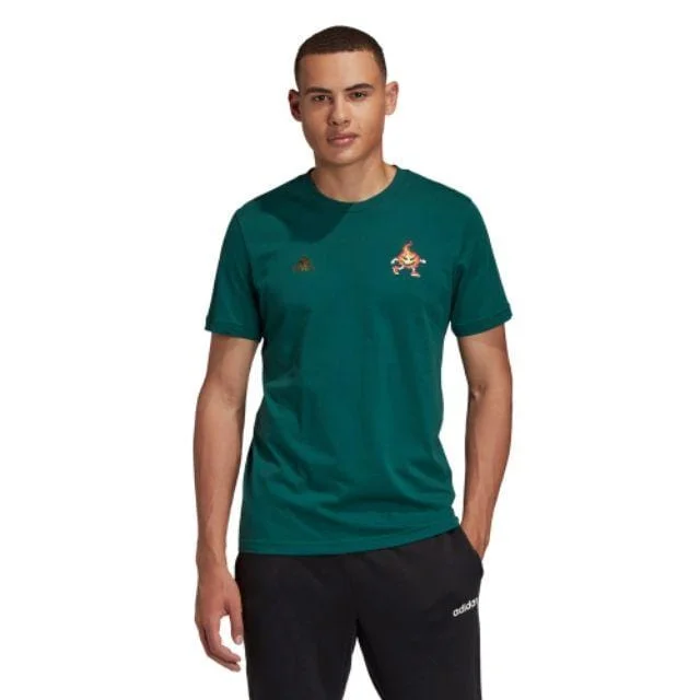 Adidas Training 8-Bit Embroidered Tee Men Training T-Shirt Cgreen Fn1756