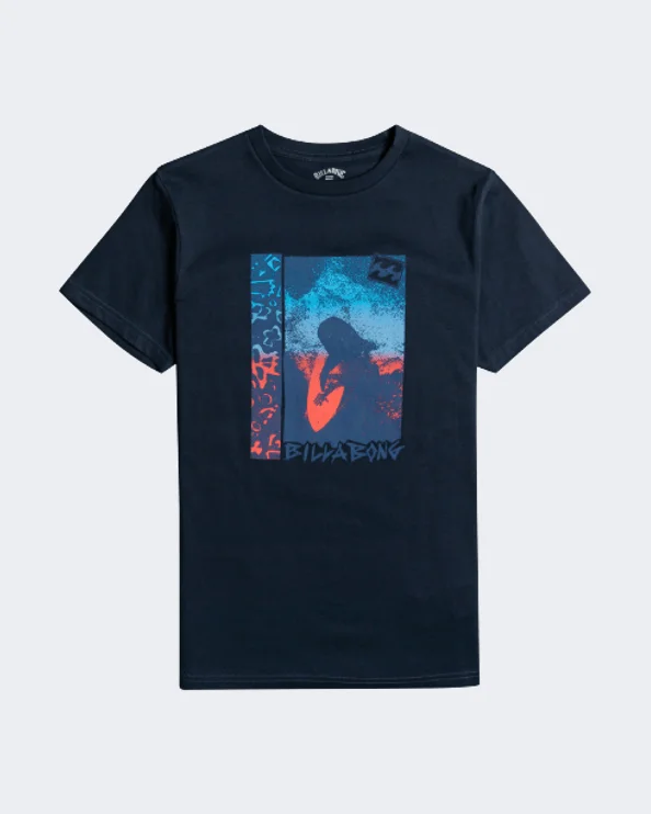 Billabong Occy Retro Boys Lifestyle T-Shirt Navy