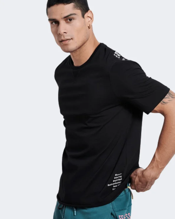 Bodytalk Fearless Men  Lifestyle T-Shirt Black