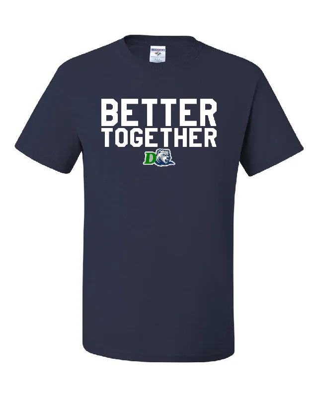 Drew Volleyball JERZEES - Dri-Power® 50/50 T-Shirt - 29MR w/ Better Together Design on Front.