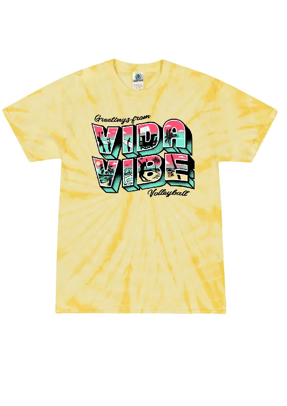 VidaVibe Volleyball Greetings Youth Tee