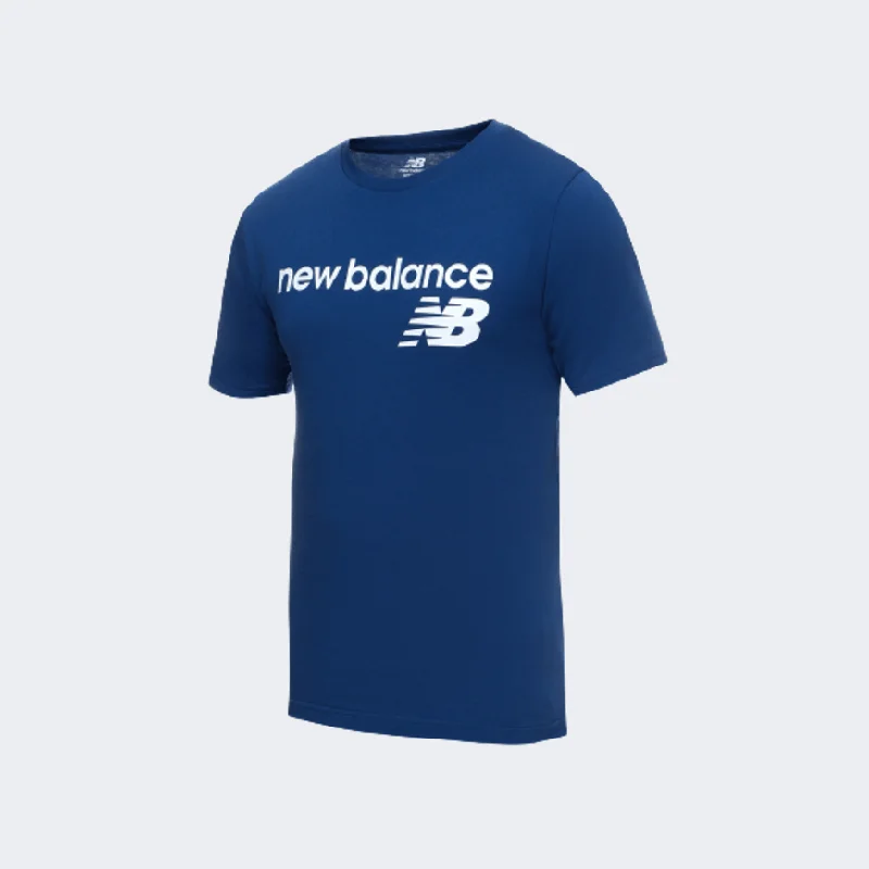 New Balance Classic Core Men Lifestyle T-Shirt Blue