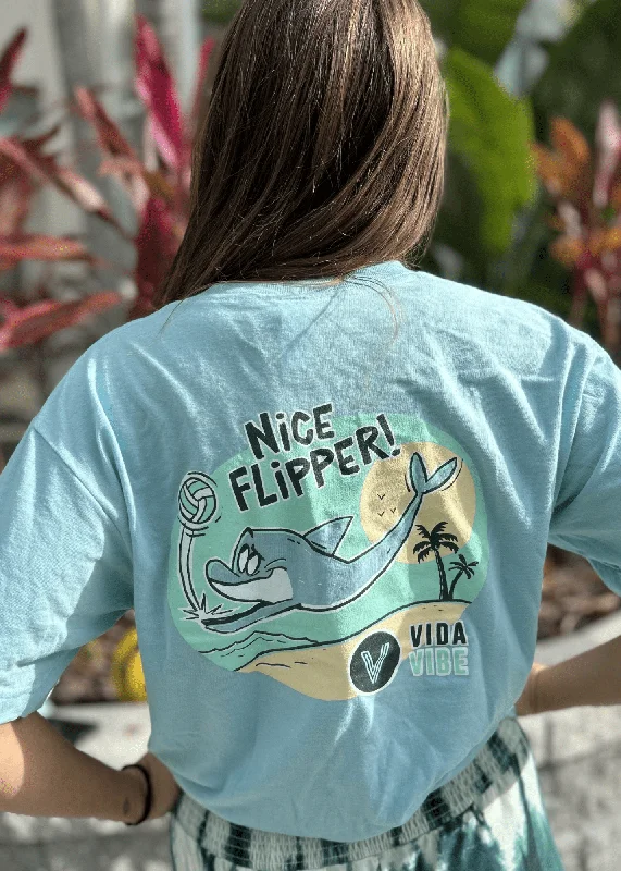 Nice Flipper Volleyball Tee