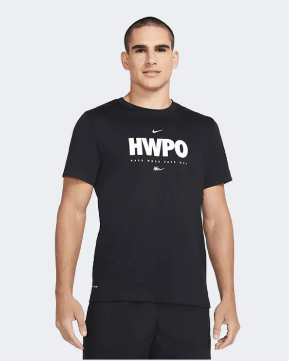 Nike Dri-Fit “Hwpo” Men Training T-Shirt Black