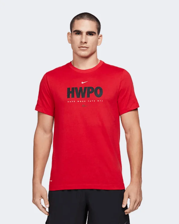 Nike Dri-Fit “Hwpo” Men Training T-Shirt Red