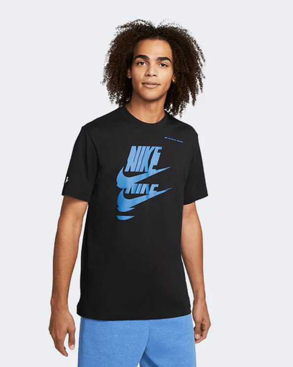 Nike Sportswear Sport Essentials+ Men Lifestyle T-Shirt Black/Blue