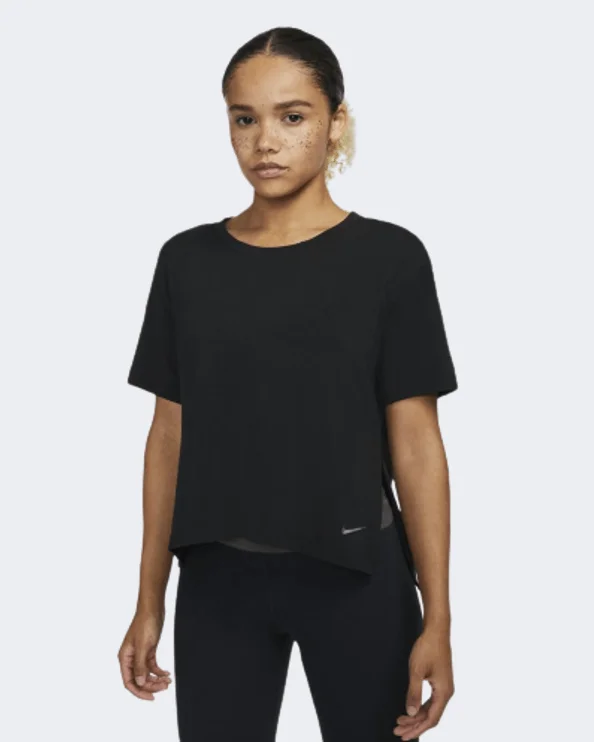 Nike Yoga Dri-Fit Women Training T-Shirt Black