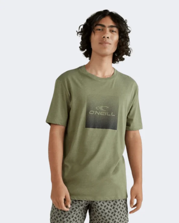 O'Neill Gradient Cube Men Lifestyle T-Shirt Dark Green