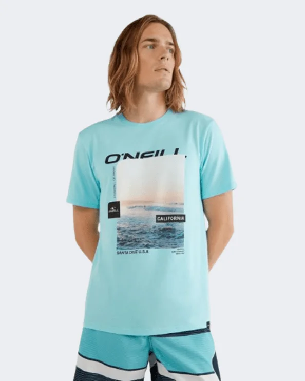 O'Neill Seaway Men Lifestyle T-Shirt Aqua Splash