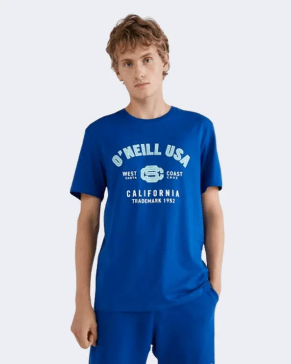 O'Neill State Men Lifestyle T-Shirt Blue