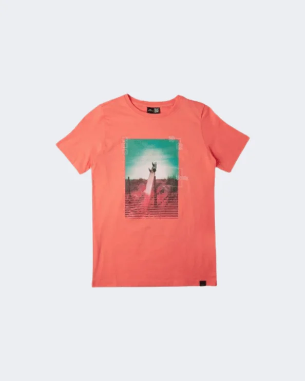 O'Neill Surfboard Boys Lifestyle T-Shirt Coral