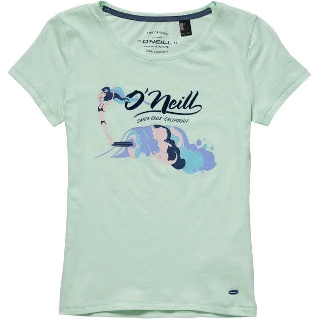 O'Neill The Original Girls Lifestyle T-Shirt Green 8A7180-6083