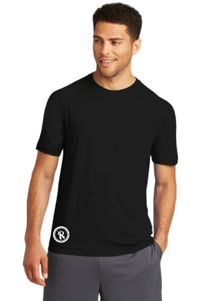 PosiCharge Tri-Blend Wicking Raglan Short Sleeve Tee