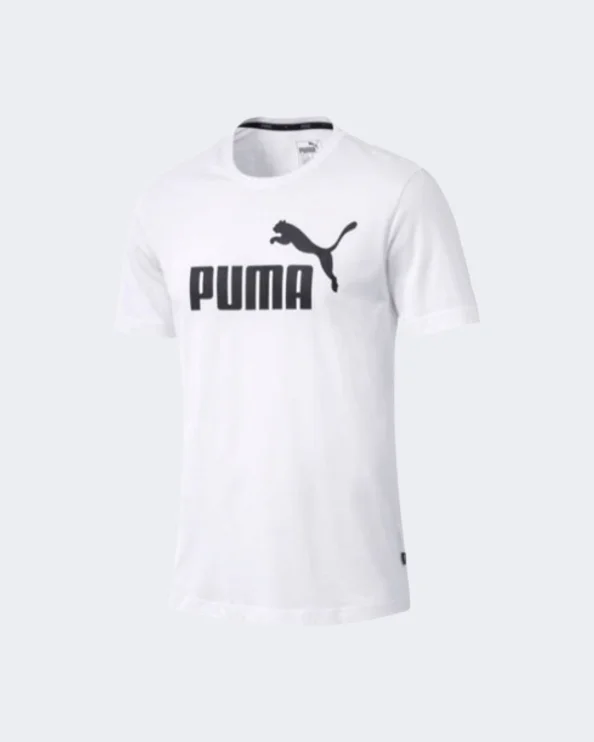 Puma Essential Logo Men Lifestyle T-Shirt White/Black