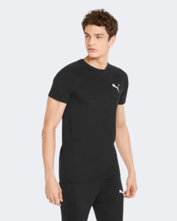 Puma Evostripe Men Lifestyle T-Shirt Black