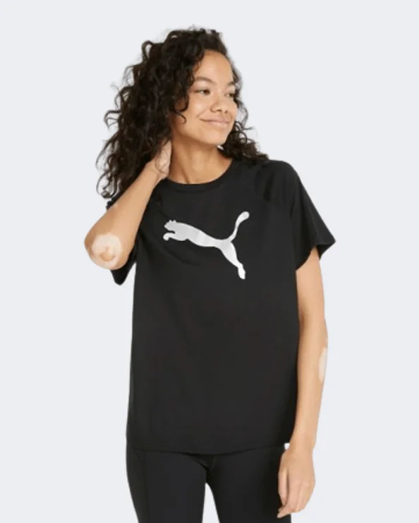 Puma Evostripe Women Lifestyle T-Shirt Black/Silver