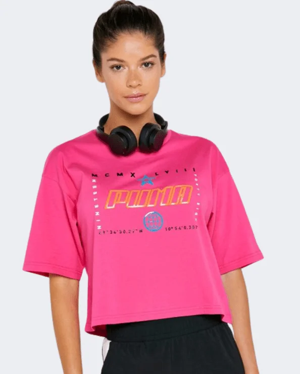 Puma Trail Blazer Women Lifestyle T-Shirt Pink