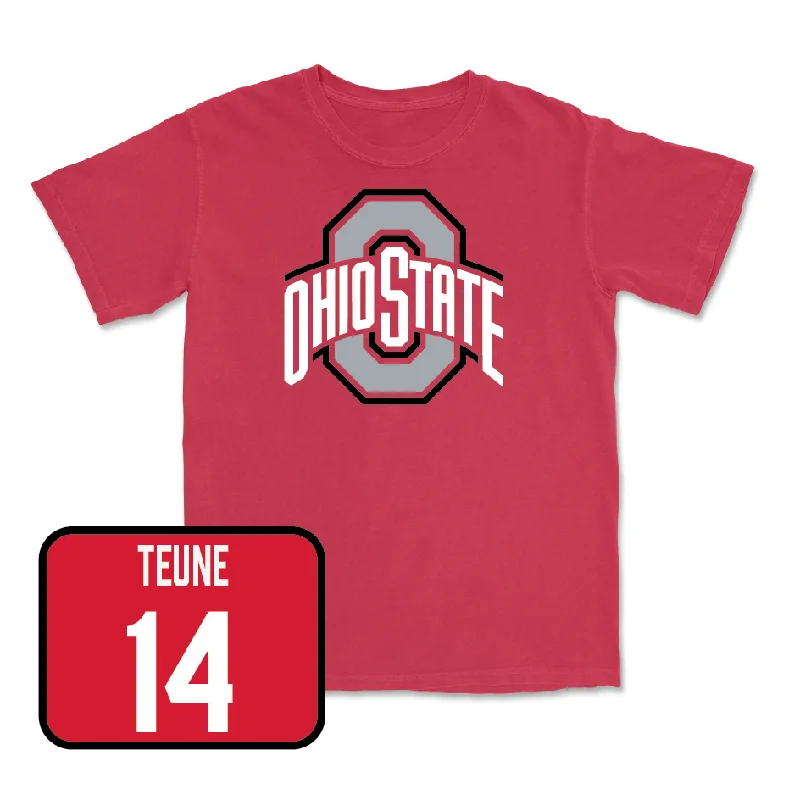 Red Men's Volleyball Team Tee - Kyle Teune