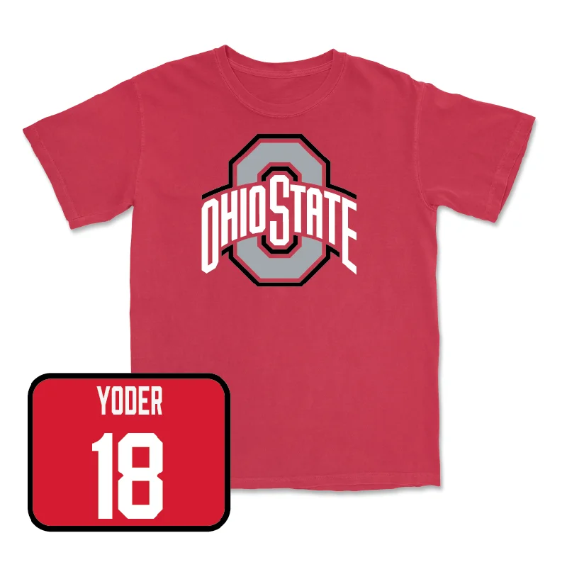 Red Women's Volleyball Team Tee  - Abby Yoder