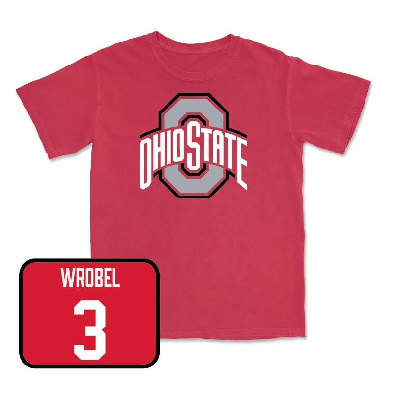 Red Women's Volleyball Team Tee - Ella Wrobel