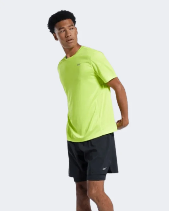 Reebok Speedwick Men Running T-Shirt Acid Yellow