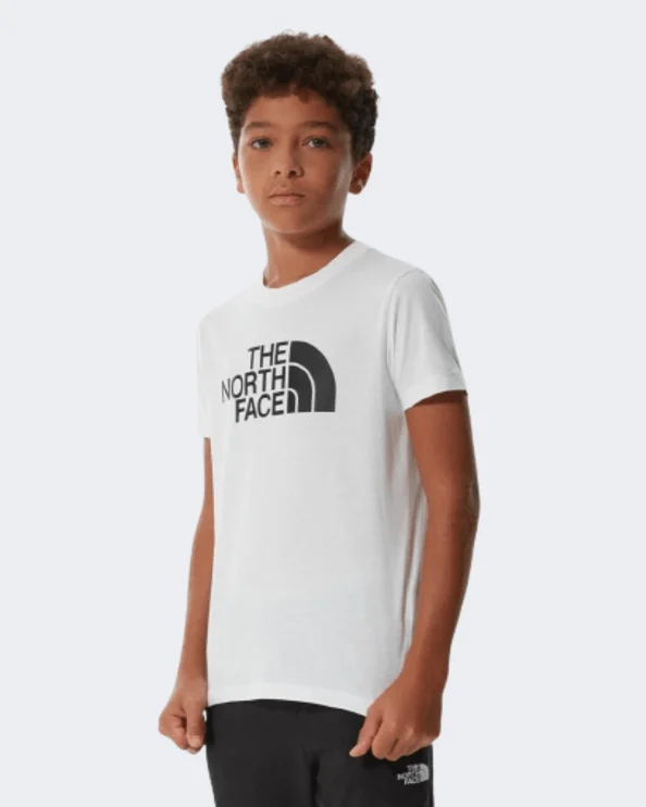 The North Face Easy Boys Lifestyle T-Shirt White/Black